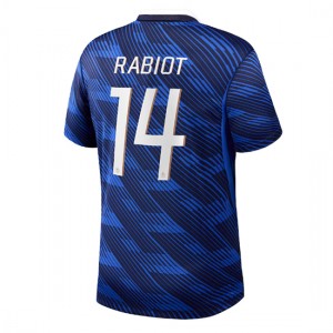Ranska Adrien Rabiot #14 Jalkapallovaatteet Kotipaita MM-kisat 2026 Lyhythihainen